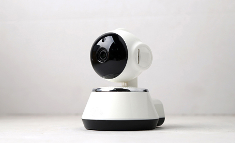 WiFi Wireless Baby Monitor Camera-White-Q1pc