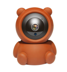 Bear Camera1080P Wifi IP Camera Auto Tracking IR Night Vision Home Security Camera-1080P No card