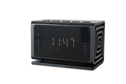 Home Surveillance Made Easy w/ Nightstand Clock Hidd. Camera Wireless Recorder