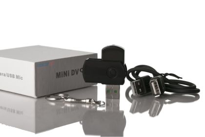 Mini Camera Spy Surveillance Camcorder PC USB Rechargeable Video Audio Recorder