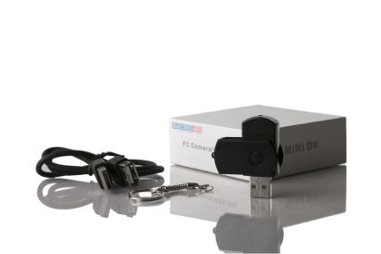 Mini Digital Spy Camera System Rechargeable Surveillance Video Camcorder + Audio
