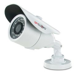 Spyclops SPY-MINBULLETW2 CCTV INDOOR/OUTDOOR Bullet Style Security Camera, White